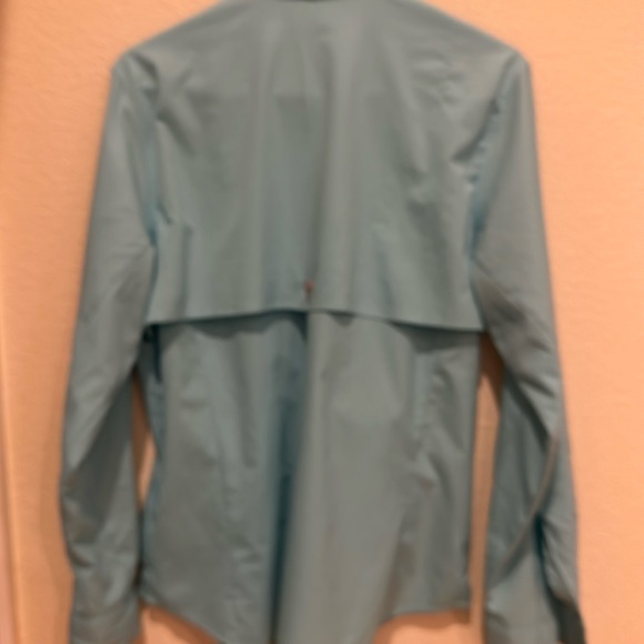 Columbia PFG Tamiami II Long-Sleeve Shirt for Ladies size large aqua - Picture 4 of 4